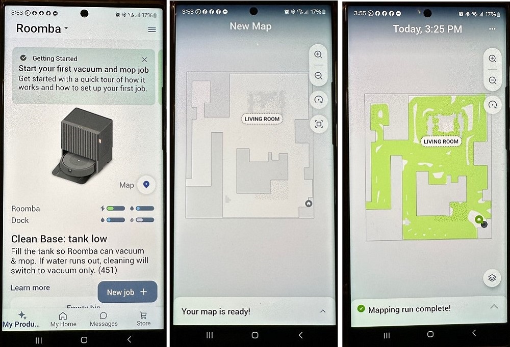 iRobot HOME alkalmazás